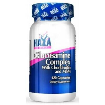 Комплекс глюкозаміну, хондроїтину і МСМ Haya Labs Glucosamine Complex капсули №120