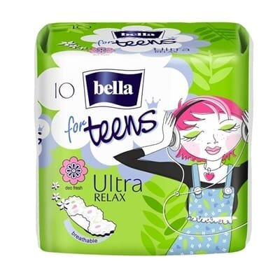 Прокладки гігієнічні Bella for Teens Ultra Relax extra soft deo greеn tea, 10 шт