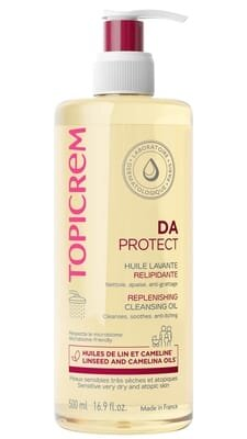Олійка для душу Topicrem DA Protect відновлююча очищувальна, 500 мл
