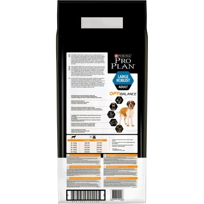 Корм сухий Purina Pro Plan Dog Large Adult Robust з куркою, 14 кг
