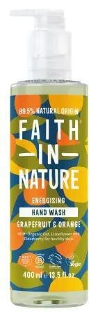Мило рідке Faith In Nature для рук натуральне з грейпфрутом та апельсином, 400 мл