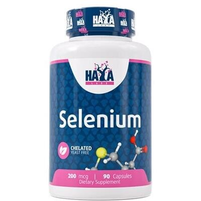 Селен хелатний Haya Labs Chelated Selenium 200 мкг капсули №90