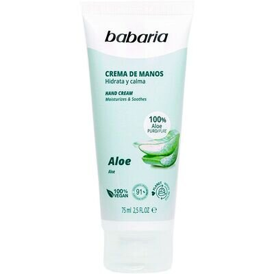 Крем для рук Babaria Aloe з алое вера, 75 мл
