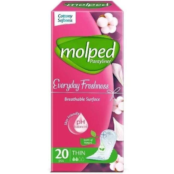 Щоденні гігієнічні прокладки Molped Everyday Freshness Deo, 20 шт