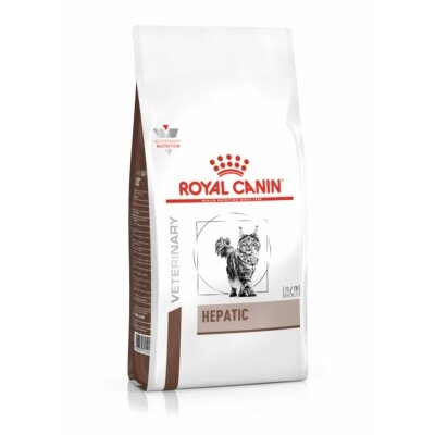Корм сухий для дорослих котів Royal Canin Hepatic Feline при хворобах печінки, 2 кг