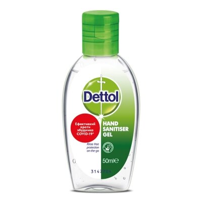 Деттол Оригінал (Dettol Original) засіб для дезінфекції рук по 50 мл у флак.