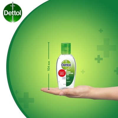 Деттол Оригінал (Dettol Original) засіб для дезінфекції рук по 50 мл у флак.