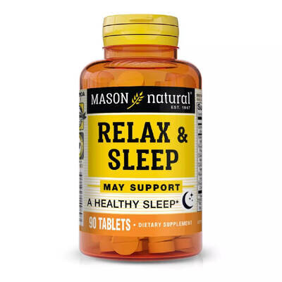 Комплекс для розслаблення та здорового сну Mason Natural Relax and Sleep таблетки №90