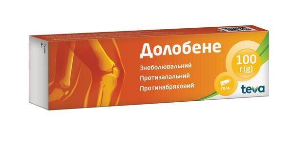 Долобене гель по 100 г у тубах