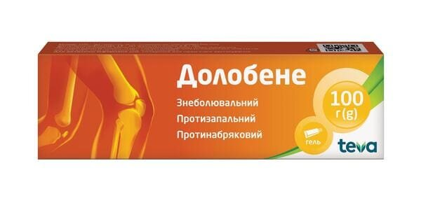 Долобене гель по 100 г у тубах