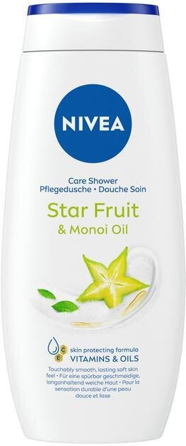 Гель для душу Nivea Карамболь та олія моної, 250 мл