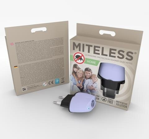 Ультразвуковий відлякувач пилового кліща Tickless Miteless Home