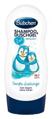 Шампунь і гель для душу Bubchen 2 в 1 Лагідний і ніжний, 230 мл