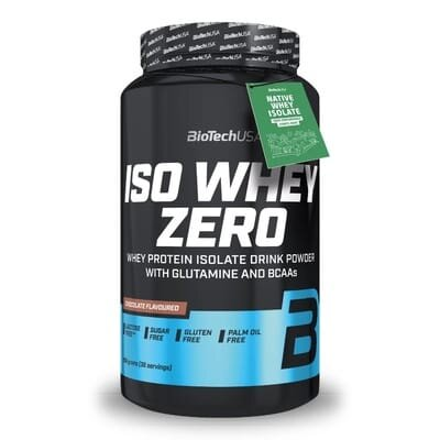 Протеїн Biotech Iso Whey Zero chocolate, 908 г