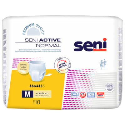Труси поглинаючі для дорослих Seni Active Normal medium, 10 штук
