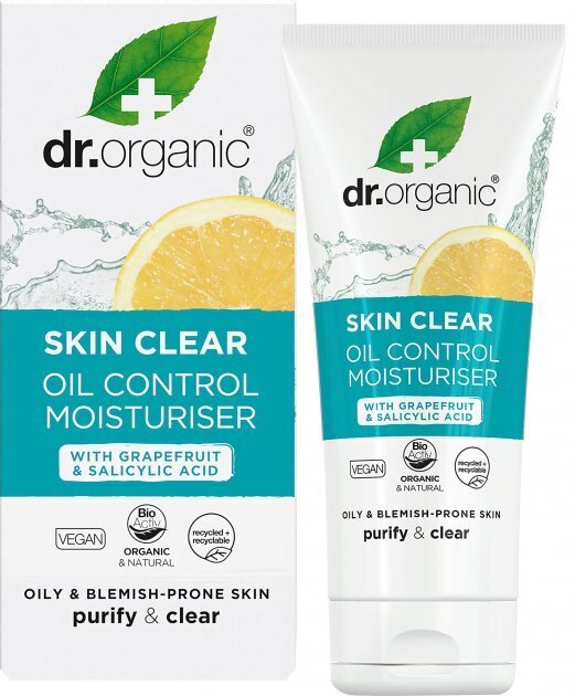 Крем для обличчя Dr.Organic Skin Clear зволожувальний для жирної шкіри, 50 мл