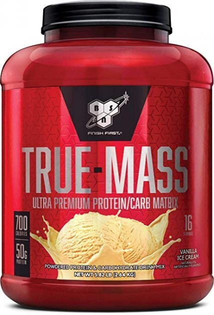 Гейнер BSN True Mass vanilla ice cream, 2,6 кг