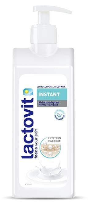 Молочко для тіла Lactovit Instant, 400 мл