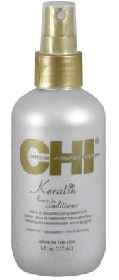 Кондиціонер CHI Keratin Weightless Leave-in Conditioner для пошкодженого волосся легкий незмивний Кератин, 177 мл