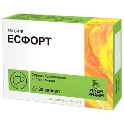 Есфорт Fidem Pharm капсули №30