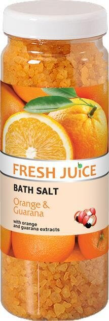 Сіль для ванн Fresh Juice Orange & Guarana, 700 г