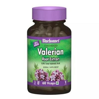 Екстракт кореня валеріани Bluebonnet Nutrition Valerian Root Extract, 60 вегетаріанських капсул