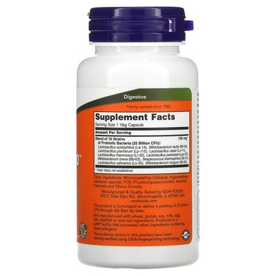 Пробіотик-10 NOW Probiotic-10 25 Billion вег. капсули №100