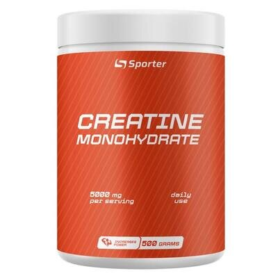 Креатин Sporter Creatine Monohydrate, 500 г
