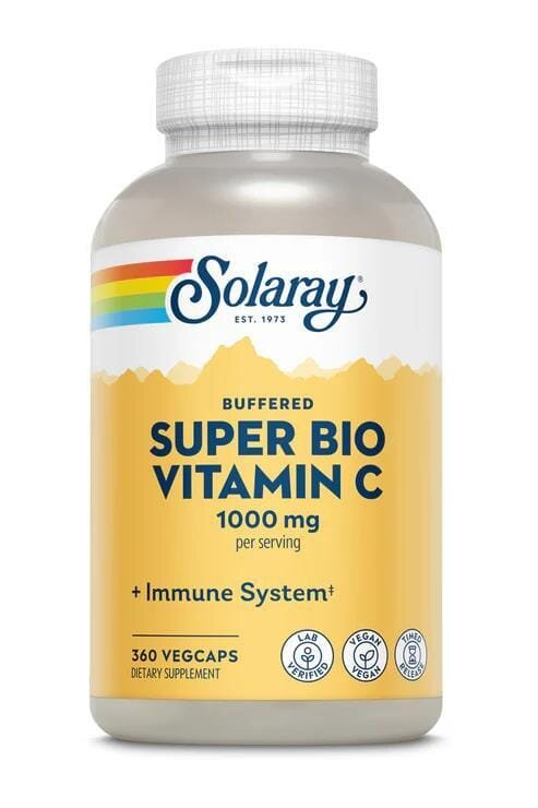 Вітамін С Solaray Super Bio C буферизований, 360 капсул