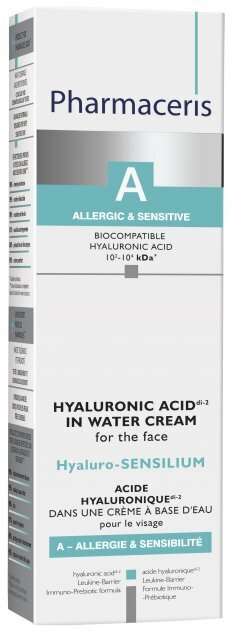 Крем для обличчя Pharmaceris A Hyaluro-Sensilium на водній основі з гіалуроновою кислотою, 40 мл