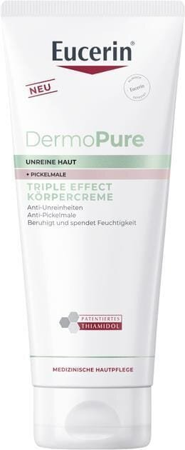 Крем для тіла Eucerin DermoPure потрійної дії для проблемної шкіри (99120), 200 мл