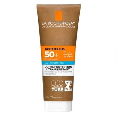Лосьйон сонцезахисний La Roche Posay Anthelios зволожуючий ультрастійкий для шкіри обличчя і тіла SPF50 +, 250 мл