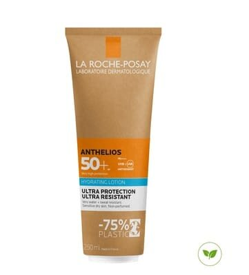 Лосьйон сонцезахисний La Roche Posay Anthelios зволожуючий ультрастійкий для шкіри обличчя і тіла SPF50 +, 250 мл