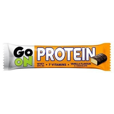 Батончик GO ON Nutrition Protein WPC 20% Ванільний, 50 г
