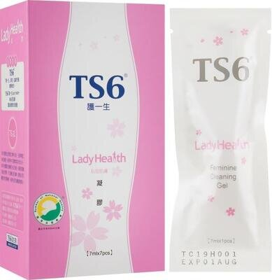 Гель для інтимної зони TS6 Lady Health Feminine Cleaning Gel, 7 шт х 7 мл