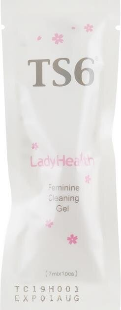 Гель для інтимної зони TS6 Lady Health Feminine Cleaning Gel, 7 шт х 7 мл