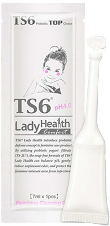 Гель для інтимної зони TS6 Lady Health Feminine Cleaning Gel, 7 шт х 7 мл