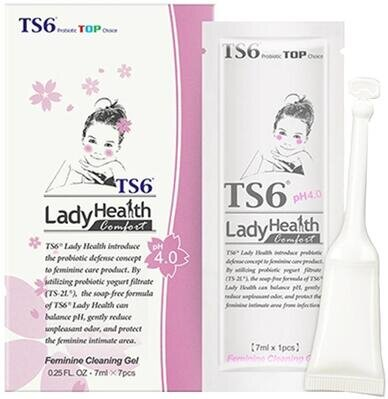 Гель для інтимної зони TS6 Lady Health Feminine Cleaning Gel, 7 шт х 7 мл