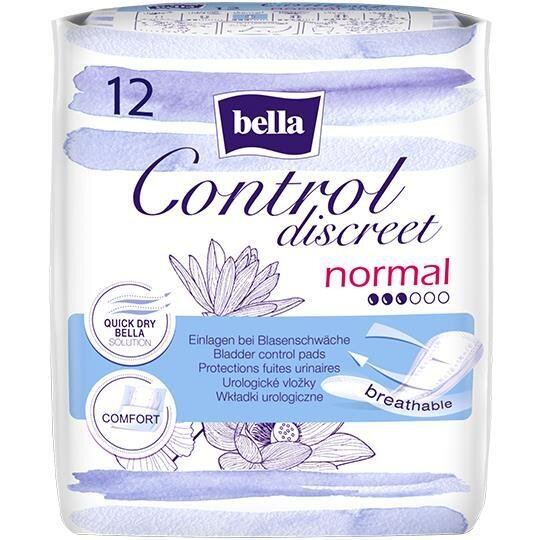 Прокладки урологічні Bella Control Discreet Normal, 12 штук