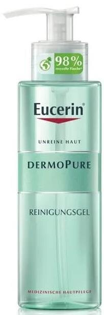 Гель для вмивання Eucerin DermoPure очищуючий для проблемної шкіри (88970), 200 мл