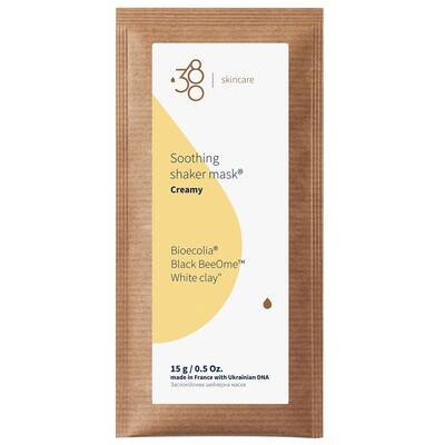 Маска для обличчя 380 Skincare Заспокійлива шейкерна, 15 г