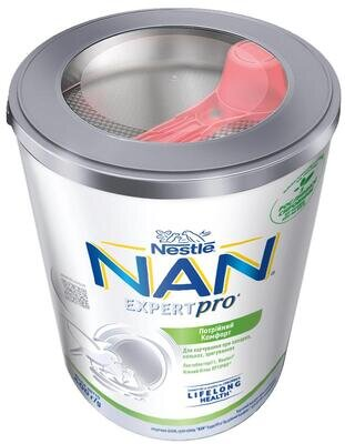 Суміш суха молочна NAN Потрійний Комфорт Expertpro для дітей від народження, 400 г
