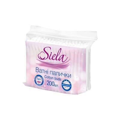 Ватні палички Siela, 200 штук