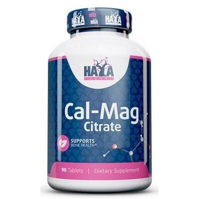Кальцій та Магній Цитрат Haya Labs Cal-Mag Citrate, 90 таблеток