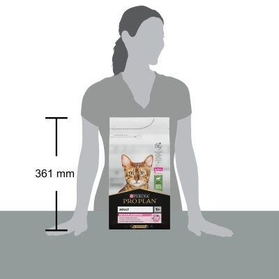 Корм сухий для дорослих котів Purina Pro Plan Delicate Adult зі смаком ягняти, 1,5 кг