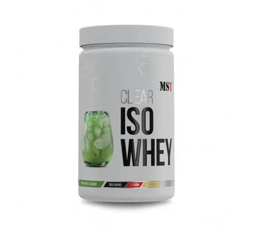 Ізолят протеїну MST Nutrition Clear Iso Whey зі смаком зеленого яблука, 300 г