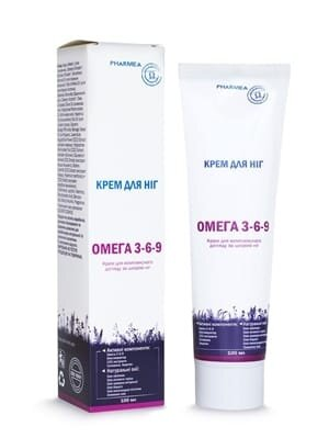 Крем для ніг Pharmea Омега 3-6-9 для комплексного догляду, 100 мл