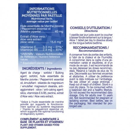 Солюронфл Nutri Expert Soluronfl пастилки від хропіння, 15 штук