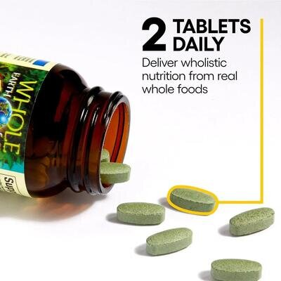 Комплекс для чоловіків старше 50 років Natural Factors Whole Earth & Sea Men's 50+ Multivitamin & Mineral, 60 таблеток