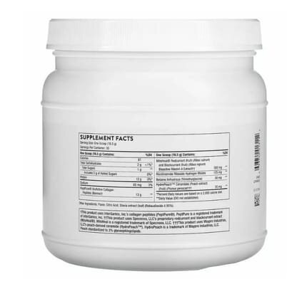 Колаген плюс Thorne Research Collagen Plus маракуйя, 495 г